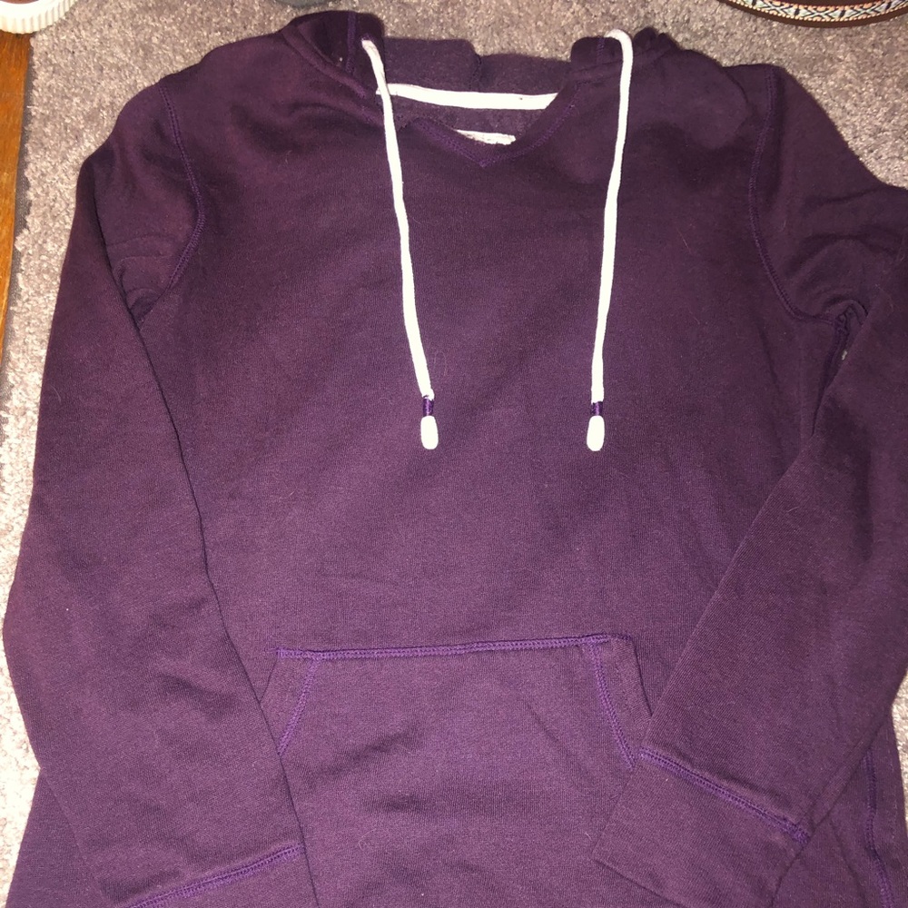 Purple hoodie gently used